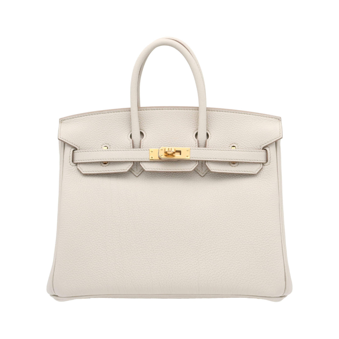 Hermès Birkin 25 Beton Togo Gold Hardware K Stamp