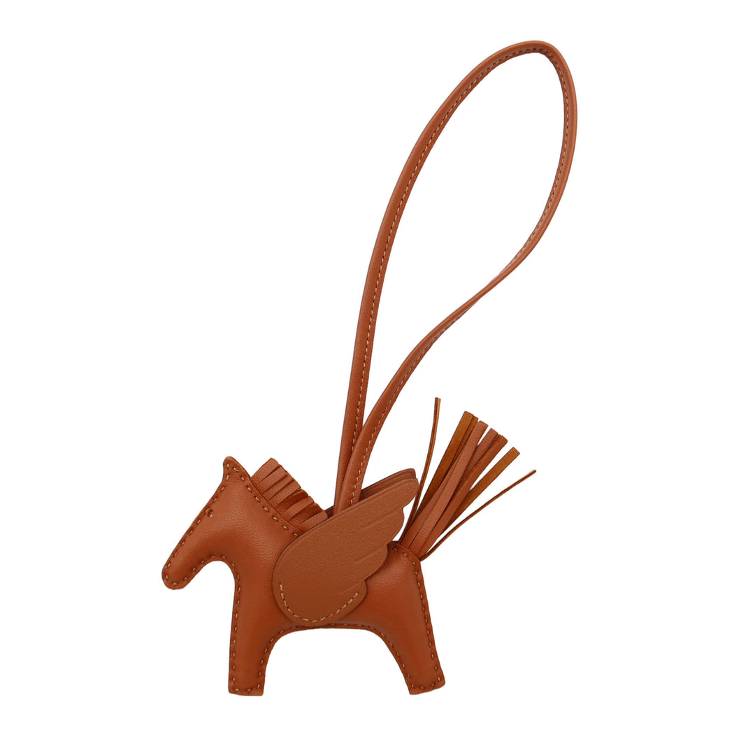 HERMES エルメス チャーム ロデオ ペガサスPM ゴールド B刻印