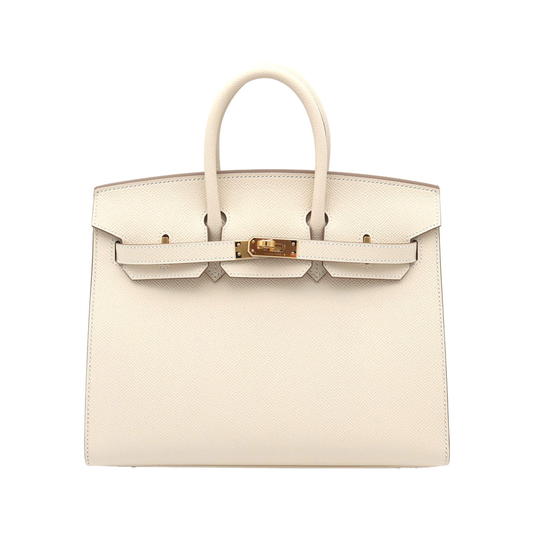 HERMES  エルメス  バーキン 25  セリエ  クレ  エプソン  ゴールド金具  W 刻印 - GINZA CELIA