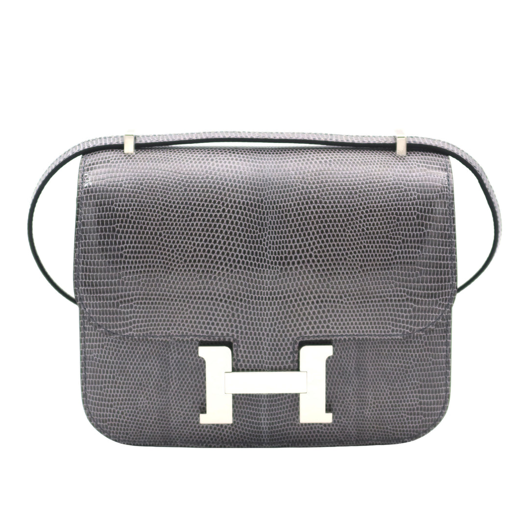 HERMES エルメス  コンスタンス 19  リザード  アルドワーズ  シルバー金具  B 刻印 - GINZA CELIA