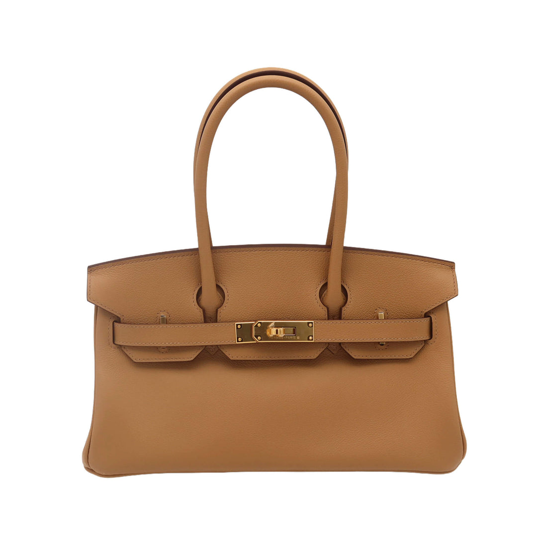 HERMES  エルメス  バーキンショルダー ライト 29  ビスキュイ  エバーカラー  ゴールド金具  K 刻印 - GINZA CELIA