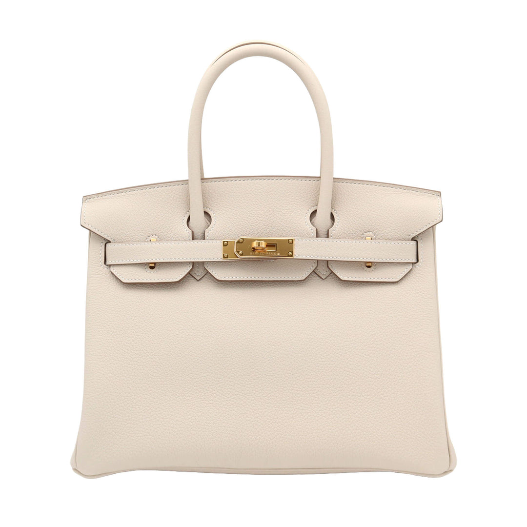 HERMES エルメス バーキン30　クレ　トゴ　ゴールド金具　K刻印 - GINZA CELIA