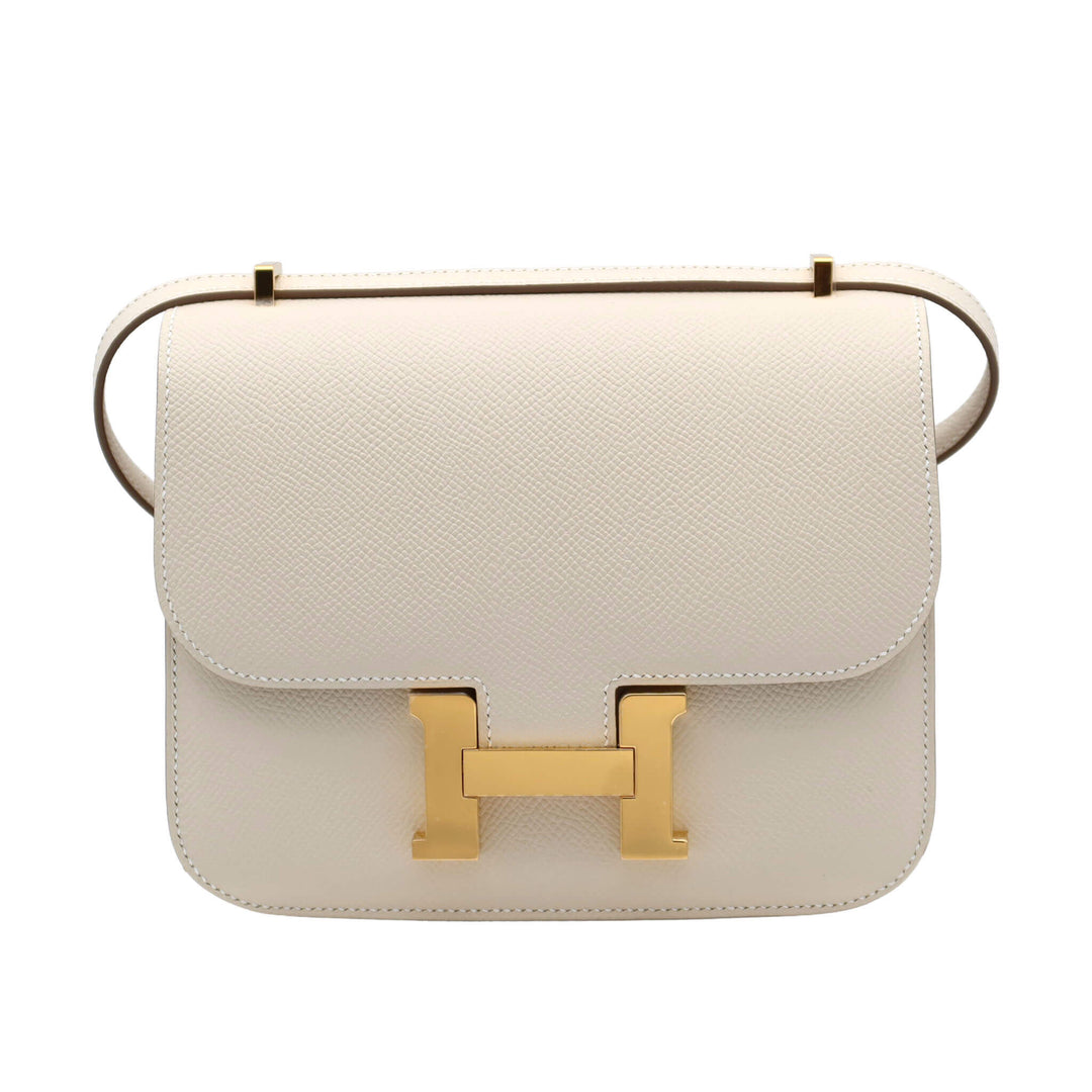 HERMES  エルメス  コンスタンス  ミロワール 19  クレ  エプソン  ゴールド金具  W 刻印 - GINZA CELIA