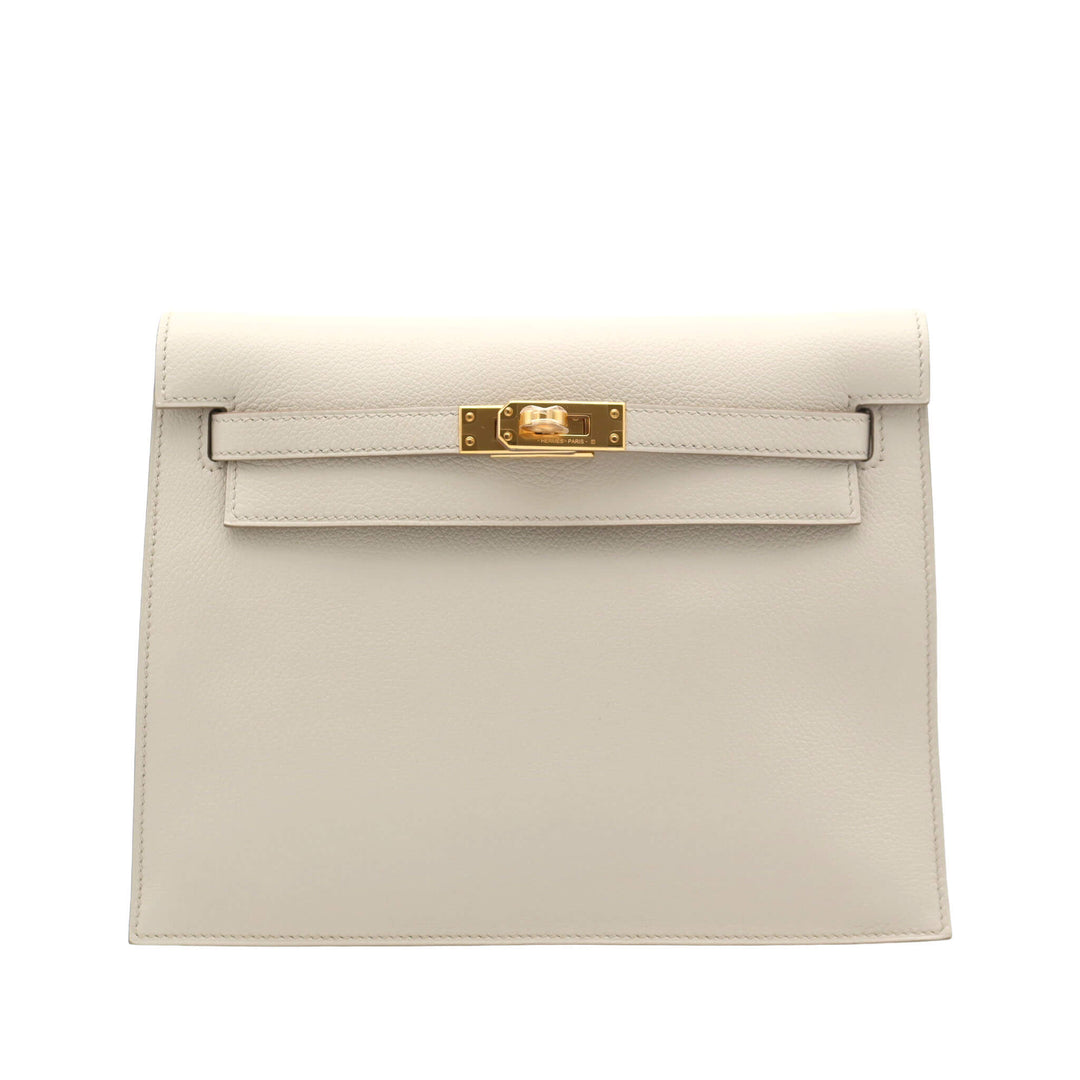 HERMES エルメスケリーダンス　べトン　エバーカラー　ゴールド金具　K刻印