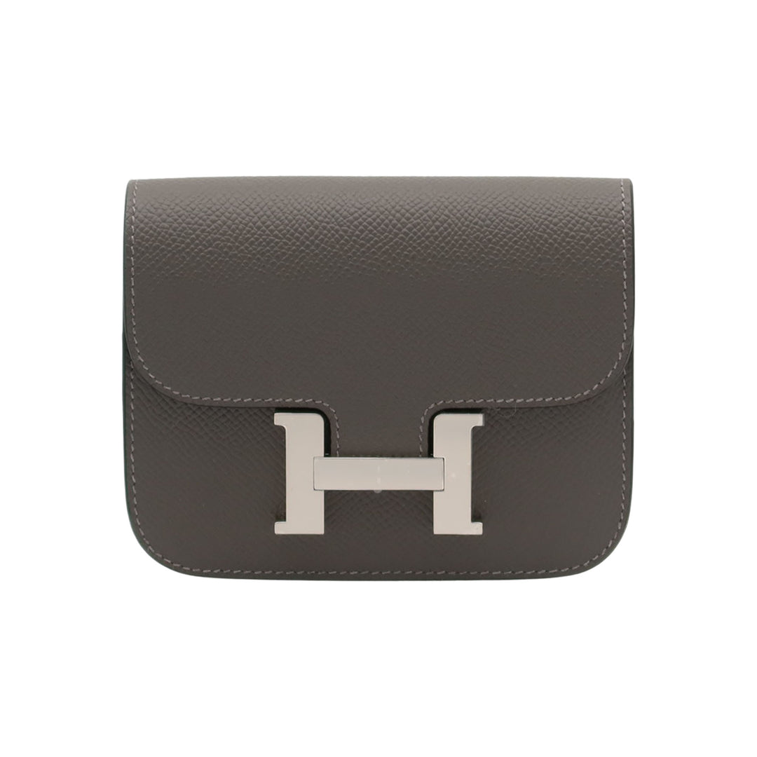 HERMES エルメス コンスタンス　スリム　グリメイヤー　エプソン　シルバー金具　W刻印 - GINZA CELIA