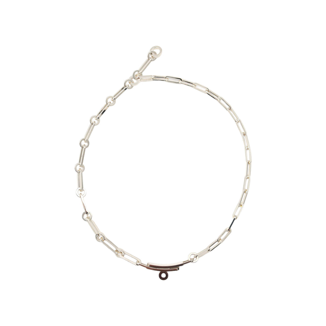 HERMES エルメス  ネックレス　ケリー チェーン　シルバー