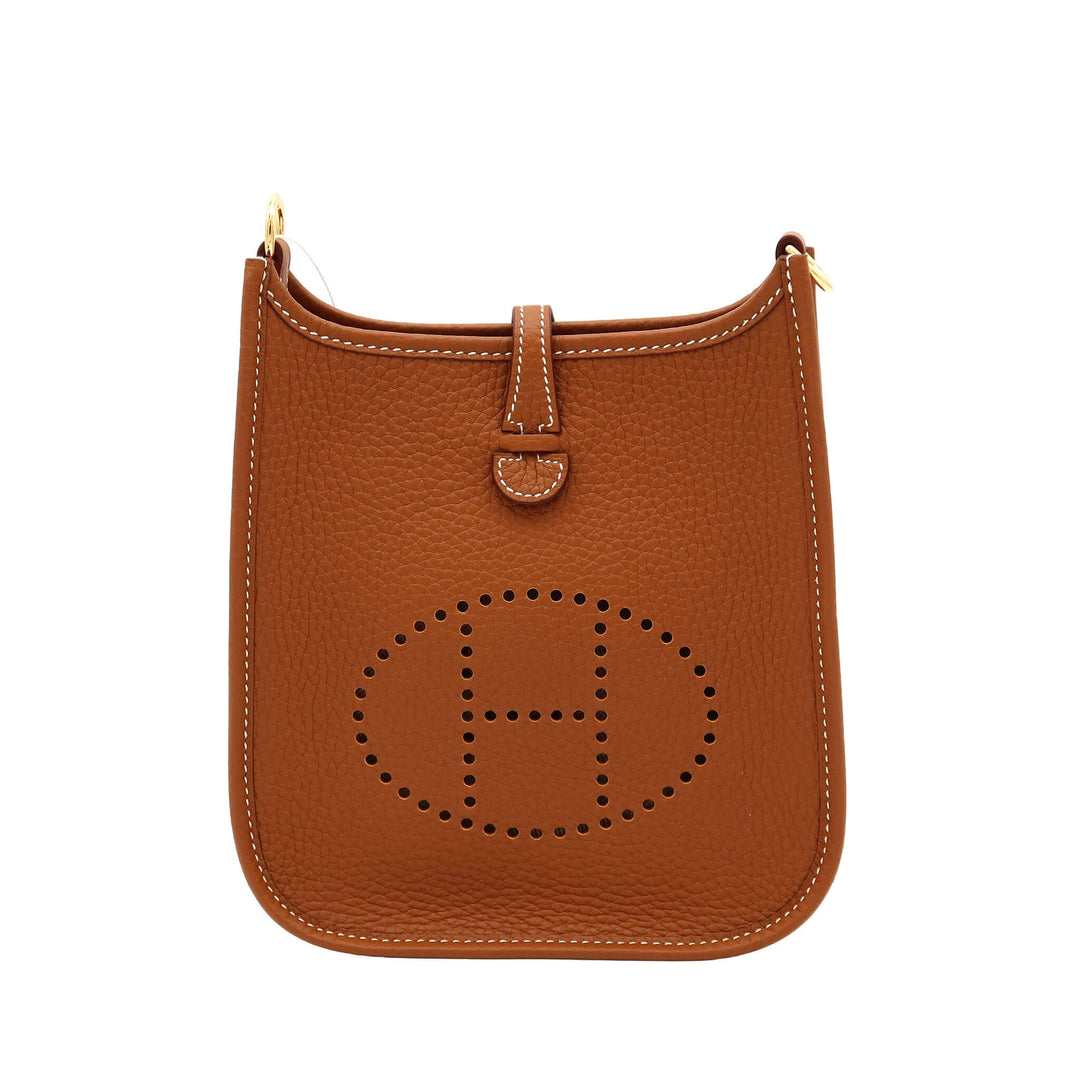 HERMES エルメス  エブリン　TPM 　ゴールド　トリヨンクレマンス　ゴールド金具　W刻印 - GINZA CELIA